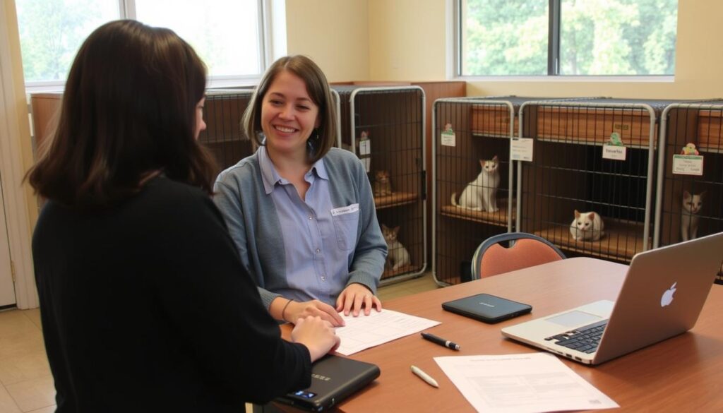 cat adoption process