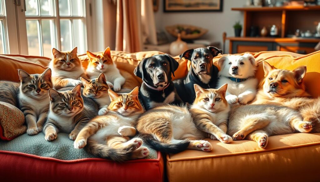 cat breeds that get along with dogs