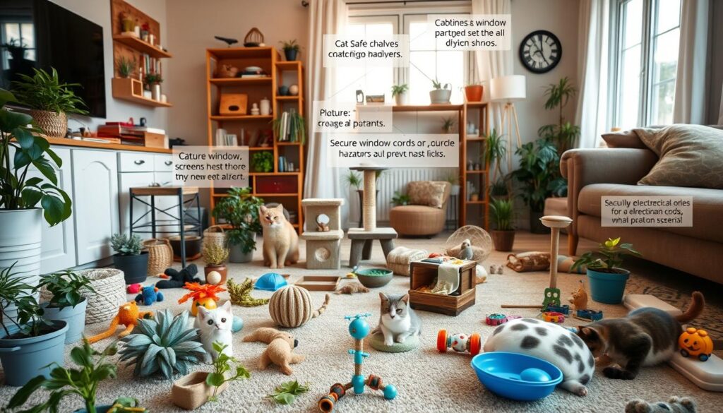 cat-proofing home